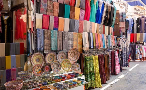 Bur Dubai souk market