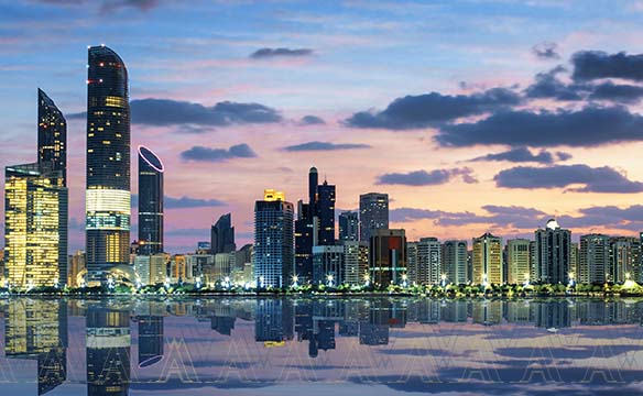 skyline Abu Dhabi