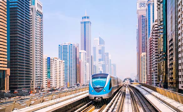 Dubai metro line